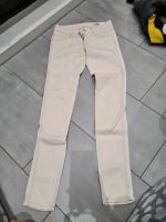 Damen Hose Jeans Closed 27 beige/cremefarben skinny Niedersachsen - Langwedel Vorschau