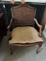 Brauner Stuhl mit Sitzkissen aus Holz Dortmund - Holzen Vorschau