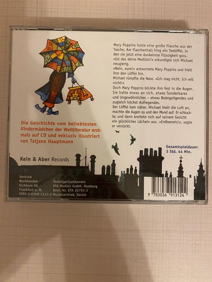 Mary Poppins Audio CD – Hörbuch Kinderhörbuch in Frankfurt am Main