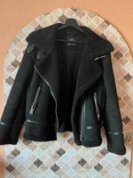 Zara Jacke Lederjacke Wildleder Biker s m velours schwarz Damen Hessen - Groß-Gerau Vorschau