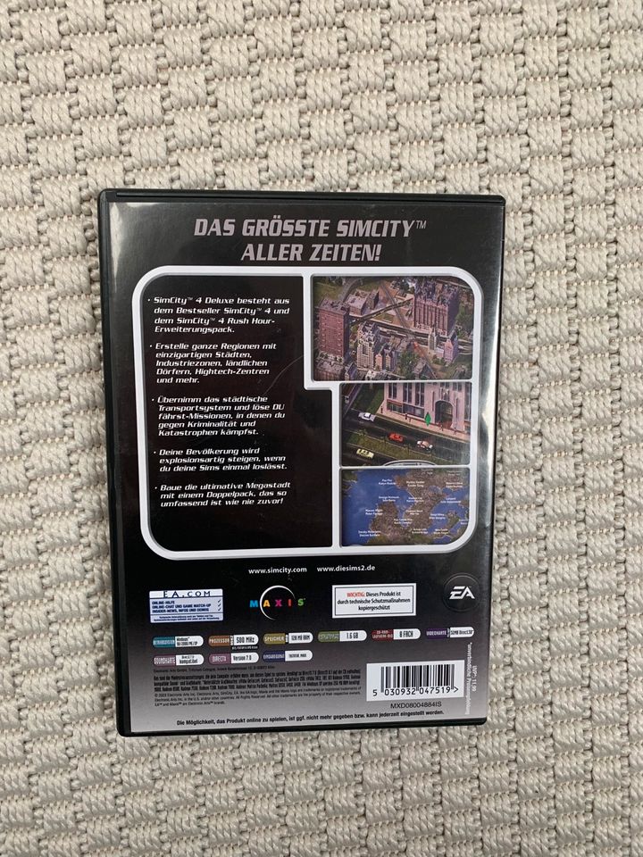 PC Spiel Sim City 4 (Deluxe Edition) in Marburg