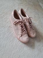 Orig. Michael Kors Sneaker Schuhe Leder rosé Gr. 39 Niedersachsen - Edewecht Vorschau