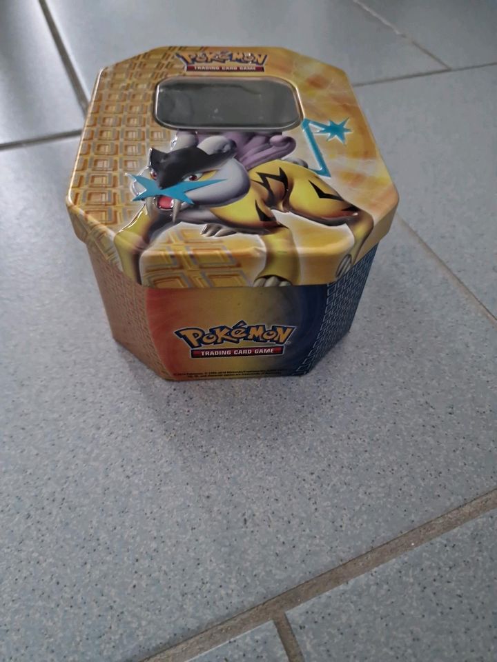 Pokemon Raikou Tin Box leer in Erfurt