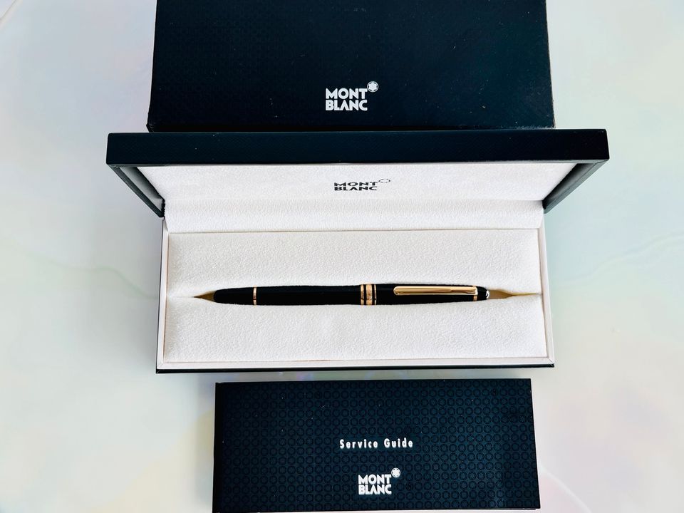 Montblanc Meisterstück No163 Classique Gold Coated Rollerball OVP in Bad Homburg