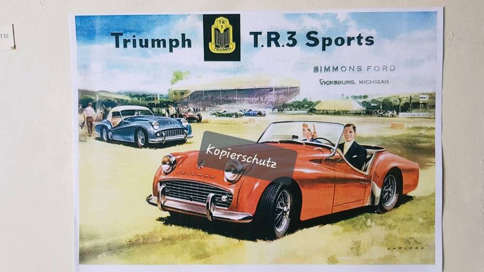 Prospekt Triumph T.R.3 Sports in Frohburg