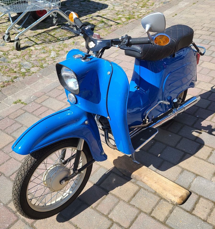 Moped Schwalbe Suhl KR51/1 Super Zustand in Treuenbrietzen