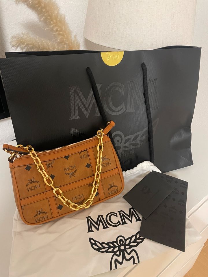 MCM Delmy Handtasche Cognac in Bielefeld