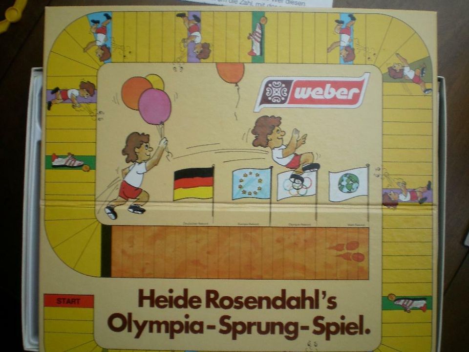 Heide Rosendahl Olympia-WeitsprungSpiel Ravensburger München 1972 in Gremmendorf