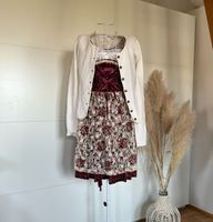 Neues Dirndl von MarJo Mini Sally Weinrot Spitze Creme Burgunder Bayern - Zirndorf Vorschau