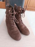 Schuhe Stiefel Boots gr 37 braun zu verschenken Saarland - Eppelborn Vorschau