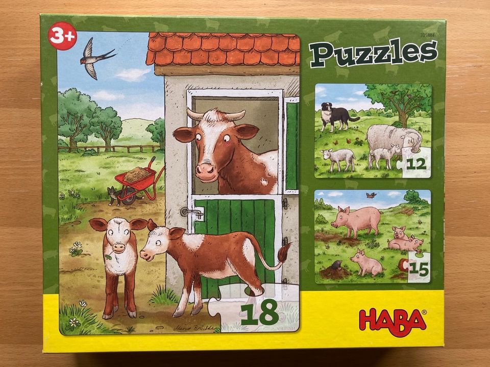 HABA Puzzle 3+ Bauernhof/Tiere (ab 3 Jahren) in München