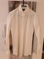 Hugo Boss Slim-Fit Hemd aus elastischer Baumwolle Gr. 37 - weiß Hessen - Zierenberg Vorschau
