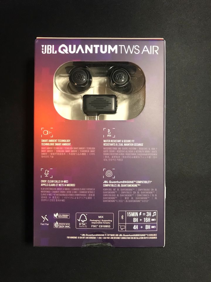 JBL Quantum TWS AIR (kabellose Gaming In-Ear-Kopfhörer) in Neuwied