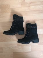 Wildleder Stiefel Schwarz Neu Gr.36 gefüttert Mädchen Winter Nordrhein-Westfalen - Gummersbach Vorschau