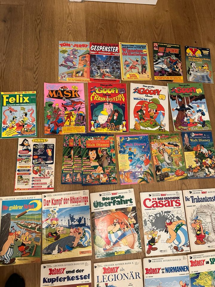 Comic Hefte Konvolut 80er-90er Sammler Fix&Foxi, Disney, Asterix in Chieming