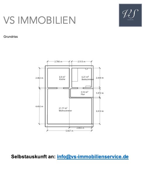 Teilsanierte moderne 1-Raum Wohnung - Ruhige Lage - 99867 Gotha in Gotha