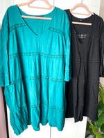 ZIZZI lässig Kleid ❤️lange Tunika Strandkleid Spitze 52/54 Hamburg - Bergedorf Vorschau