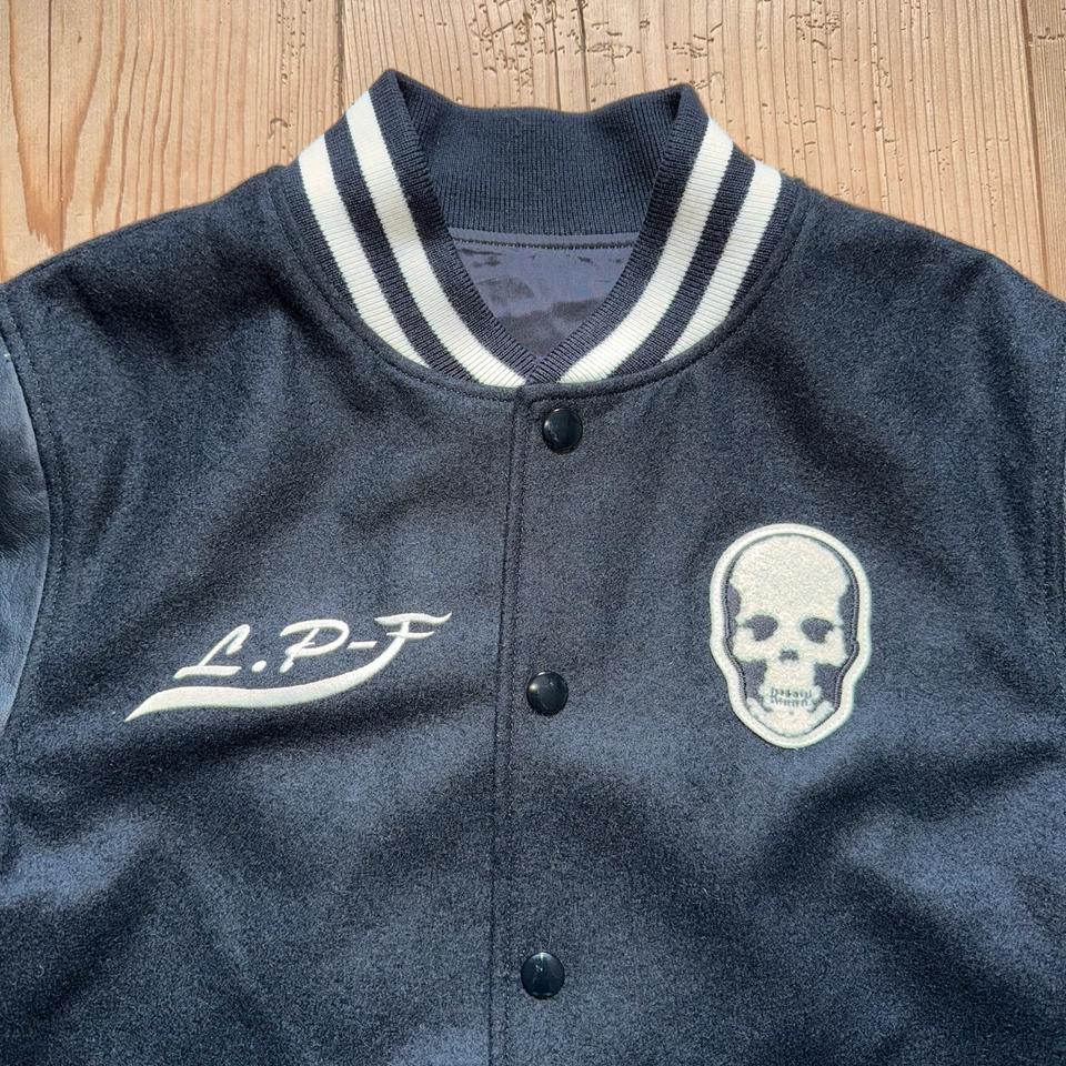 Lucien Pellat-Finet Skull Bomber Totenkopf M LPF Collegejacke in München