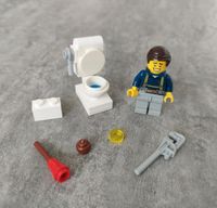 ℹ️ Lego Klempner Figur Toilette WC Bauarbeiter Installateur Bad Duisburg - Meiderich/Beeck Vorschau
