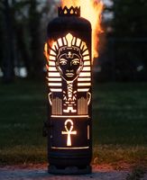 Feuerstelle Ägypten Pharao Garten Feuertonne Ofen 329 Euro* Niedersachsen - Heemsen Vorschau