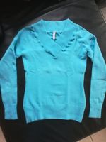 Damen Pullover mit V-Ausschnitt hellblau, Gr. 34 Fishbone Bayern - Dingolfing Vorschau