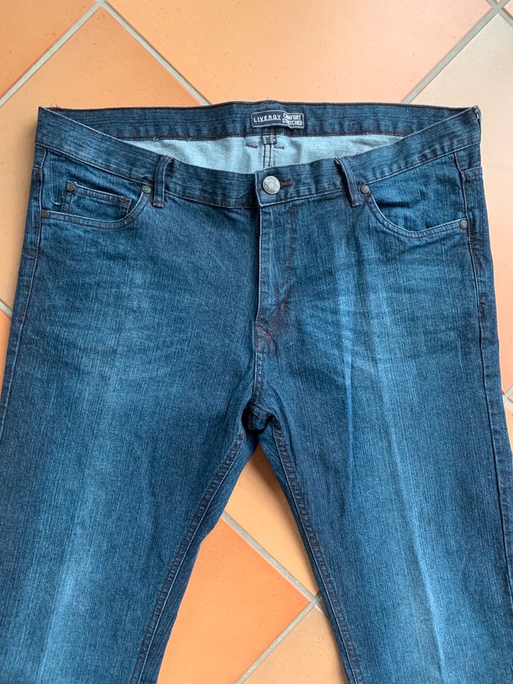 Livergy Jeans Jeanshose Hose in Blau Gr. 58 / 60 XXL wie Neu in Trittau