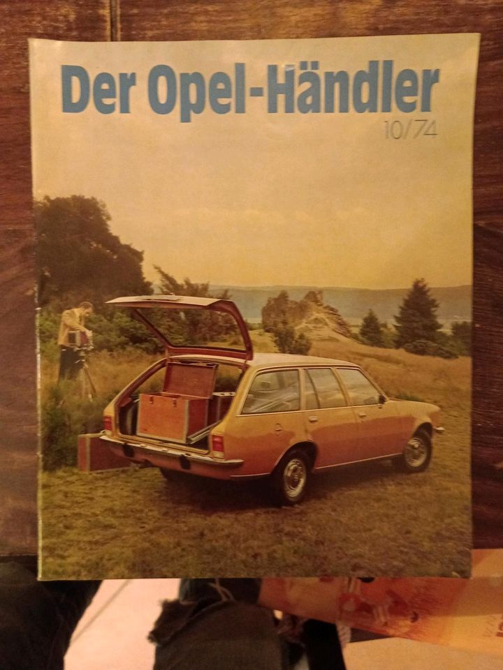 Magazin "der Opel Händler" 1974/ 1975, Diplomat, Manta, Bedford.. in Freinsheim