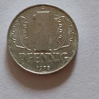 1 Pfennig,DDR,1975 Nordrhein-Westfalen - Essen-Haarzopf Vorschau