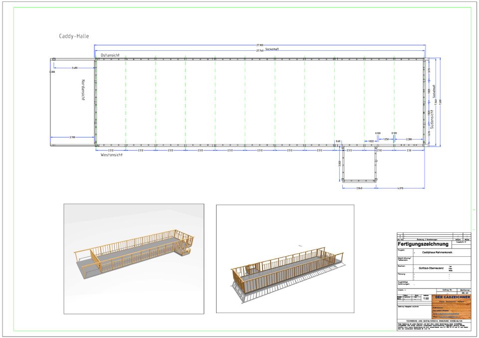 Technische Zeichnungen und Dienstleistungen CAD Holzbau in Weyhe