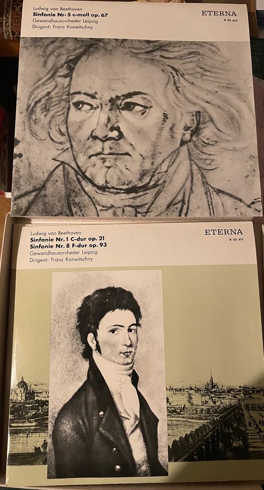 Schallplatten Ludwig Van Beethoven die Neun Sinfonien in Zörbig