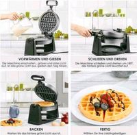 AICOOK * OSTER Waffeln 180°Flip belgische doppel Waffel Edelstahl Hessen - Münzenberg Vorschau