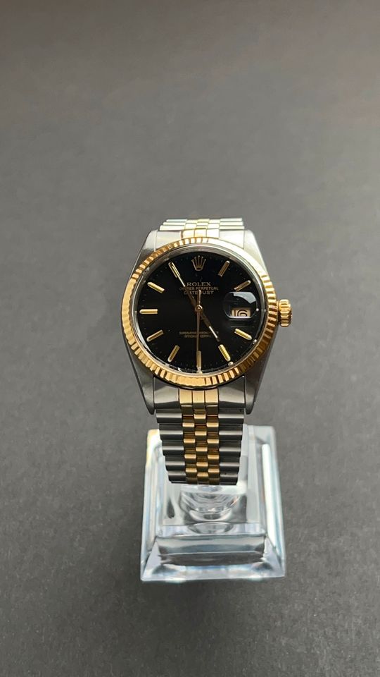 Rolex Datejust Stahl/Gold 16013 Black Dial 36mm in Stuttgart