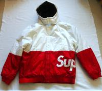 Supreme Sideline Side Logo Parka, Jacke rot-weiß Gr. XL neu Innenstadt - Köln Altstadt Vorschau