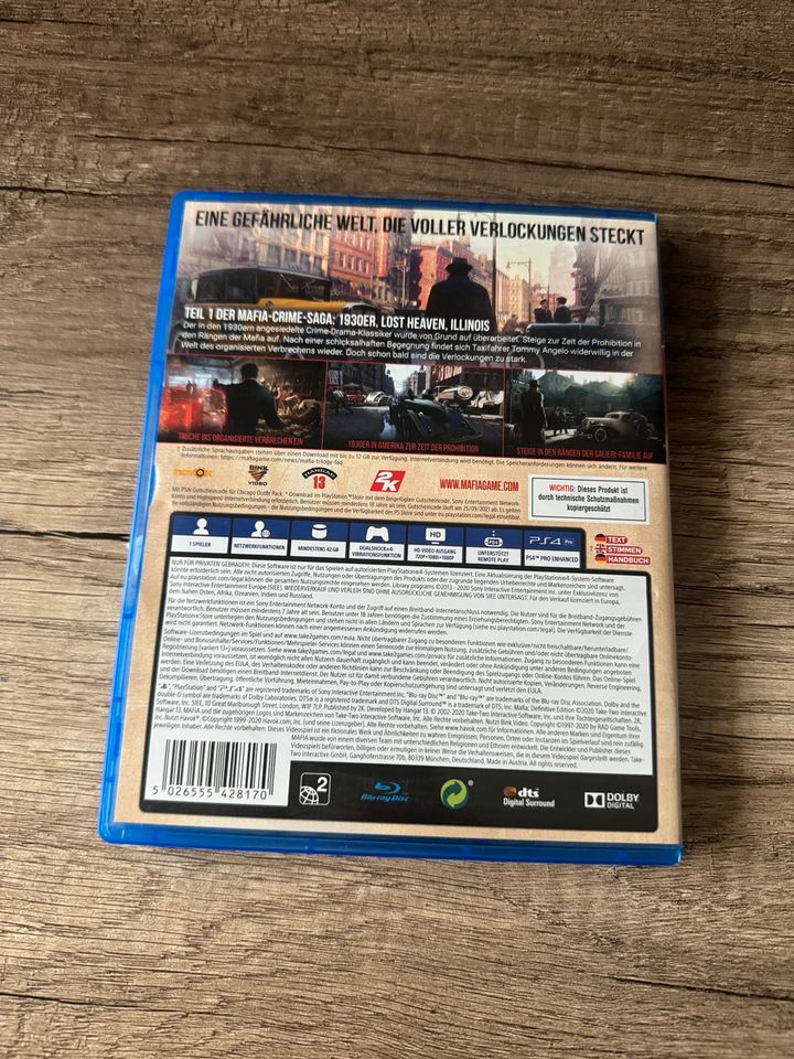 PlayStation 4 Mafia: Definitive Edition in Hattersheim am Main
