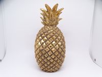 Ananas Kerzenhalter Kerstenständer Goldfarbig 19,5 cm Figur Wiesbaden - Erbenheim Vorschau