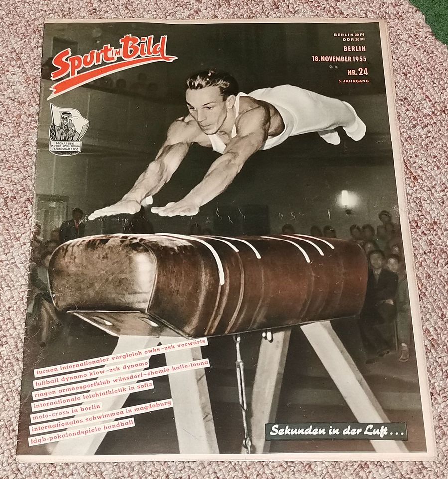 Sport im Bild 18. November 1955, Nr. 24, 5. Jahrgang, DDR in Bautzen