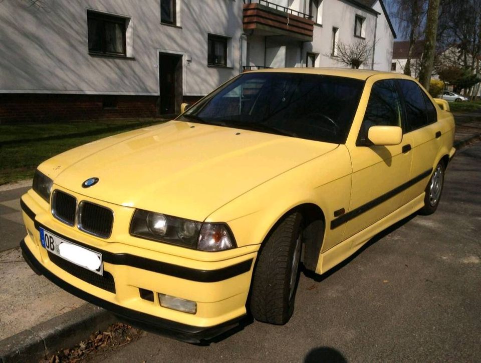 SUCHE BMW E36 318is Class 2 II Dakargelb WBACA51050FK06267 Nr2118 in Oberhausen