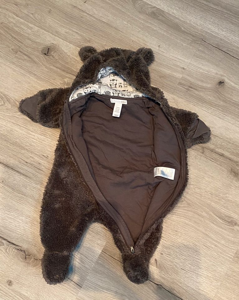 Kuschliger Teddy Overall Größe 56 H&M in Bochum