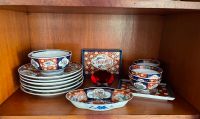 Porzellanmanufaktur Japan Gold Imari Reis Ess-Service 15-teilig Nordrhein-Westfalen - Borken Vorschau