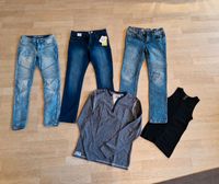 Kleiderpaket 3 Jeans 152 NEU,  Shirt 158 Bayern - Schonungen Vorschau
