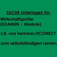 Unterlagen für den WIRTSCHAFTSPRÜFER (Examen | Module) Saarland - Riegelsberg Vorschau