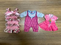 Puppenkleidung Baby Born Einteiler Jumpesuit Rüschen Kleid Sachsen - Stollberg Vorschau