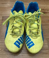 Fußballschuhe Puma, Gr. 38,5; gelb/blau Baden-Württemberg - Neuhausen Vorschau