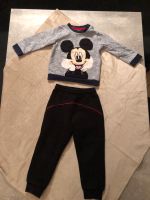 Mickey Mouse Pulli mit schwarze Hose Gr.86 Nordrhein-Westfalen - Rhede Vorschau