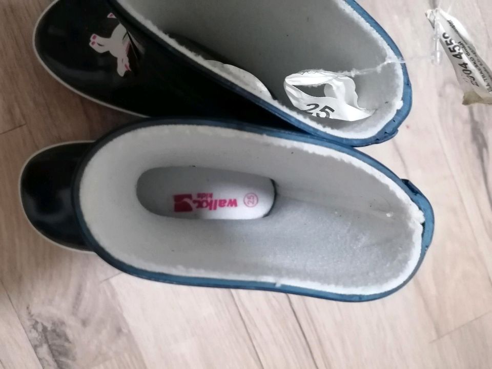 WalkX Gummistiefel Einhorn Regenbogen Mädchen schuhe Größe 25 neu in Leipzig