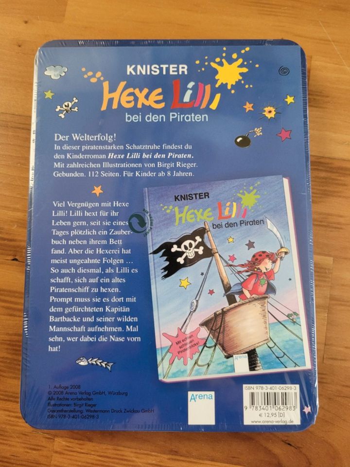 Hexe Lilli bei den Piraten, Kinderbuch, Blechbox-Ausgabe, OVP in Neumünster