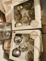 Weihnachtskugeln, Baumschmuck, echt Glas, 40x, Silber/rot/gold Berlin - Wilmersdorf Vorschau