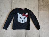 Pullover Sweatshirt Pulli schwarz mit Katze 134/140 Nordrhein-Westfalen - Neukirchen-Vluyn Vorschau