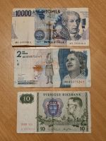 Alte Geldscheine Kolumbien Schweden Italien Berlin - Lichtenberg Vorschau