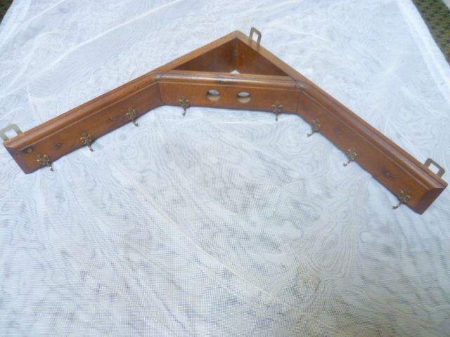 Biedermeier Handtuchhalter 1860-70 Provenienz Gauss Bretten in Sternenfels